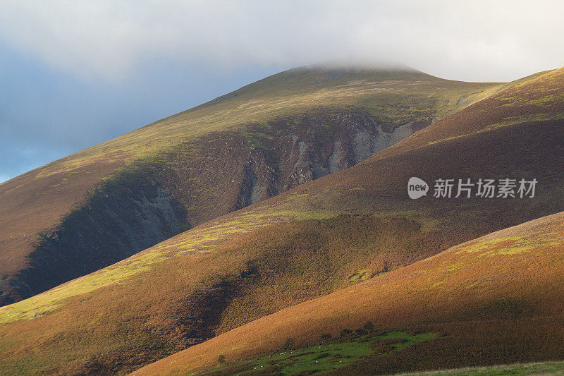 斯基多山，湖区，坎布里亚郡，英国