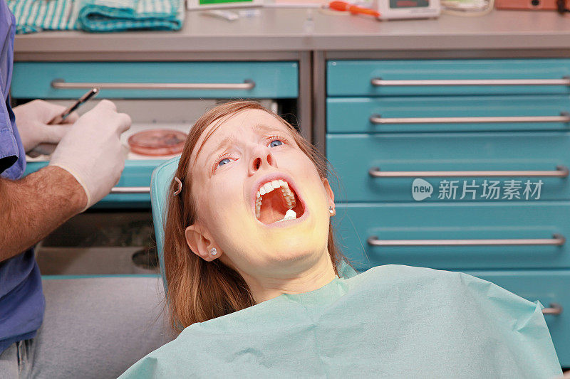 害怕牙医
