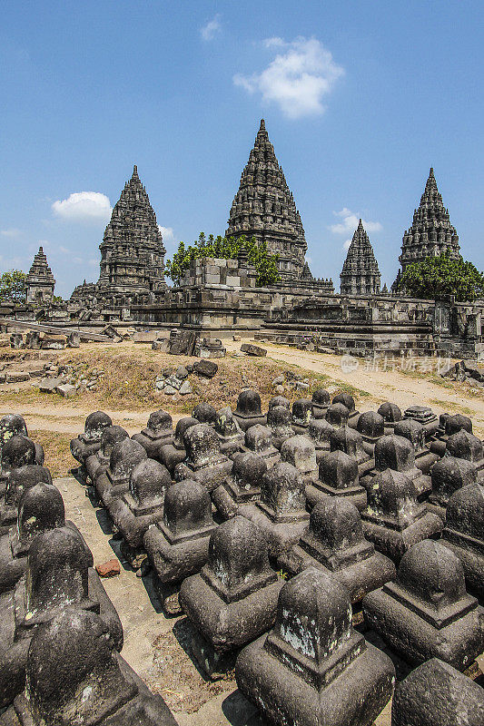 Prambanan寺庙化合物