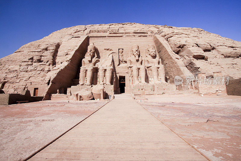 埃及努比亚的阿布辛贝神庙