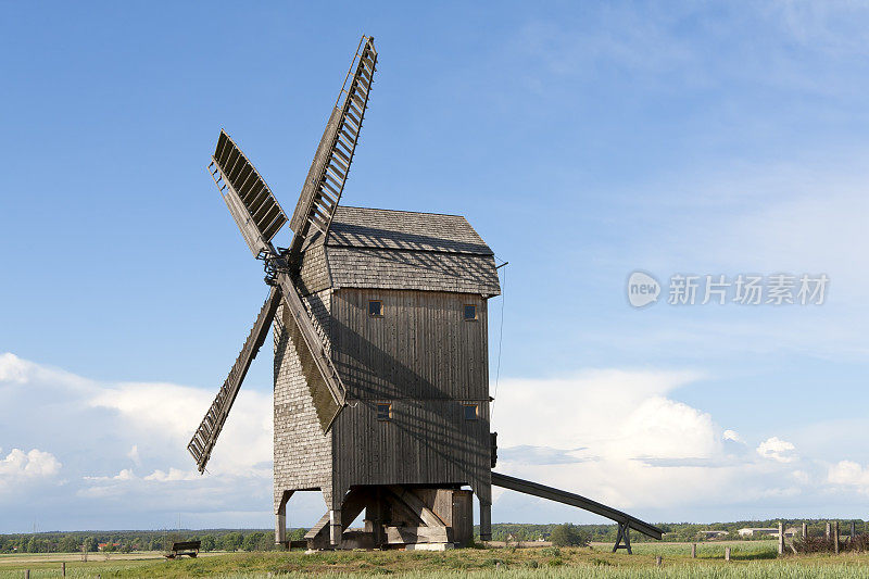 乡村景观与风车