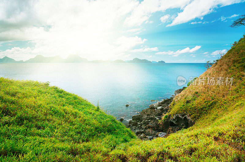 Nacpan海滩山