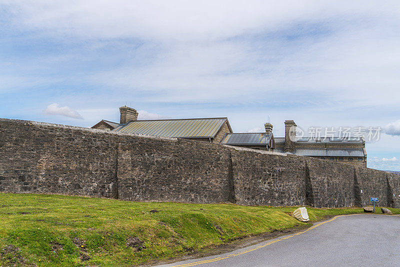 达特穆尔监狱外墙，德文郡，英国