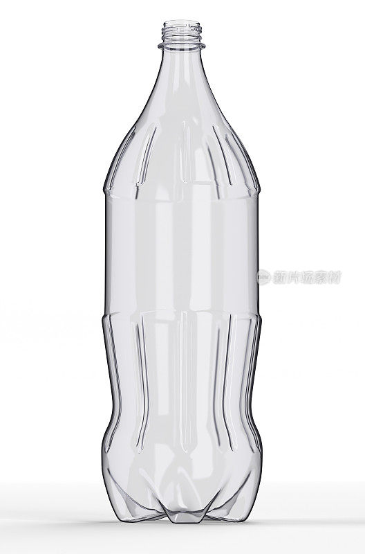 塑料瓶水隔离白色
