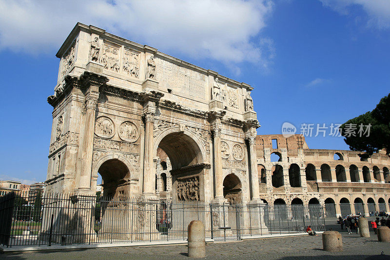 君士坦丁凯旋门，意大利罗马