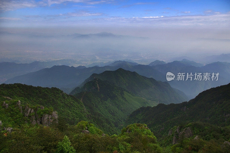 中国山风景