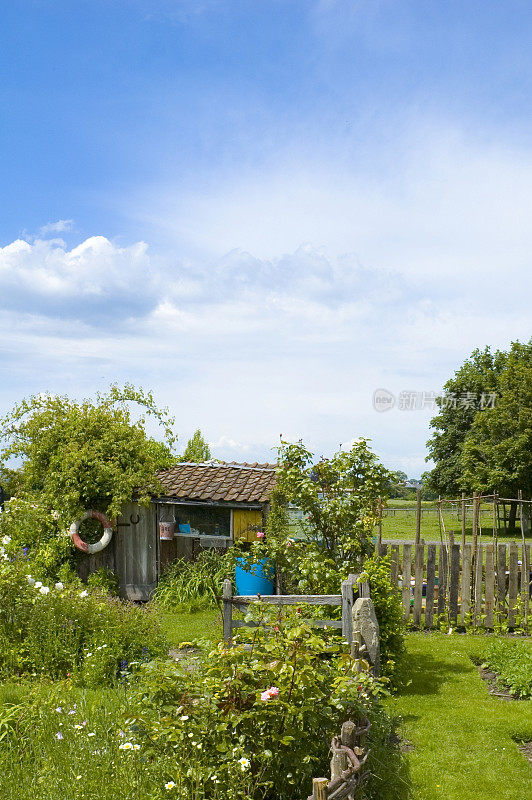 花园小屋偏心