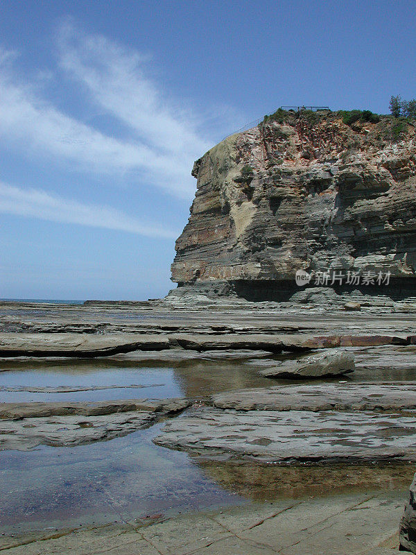 沿海峭壁