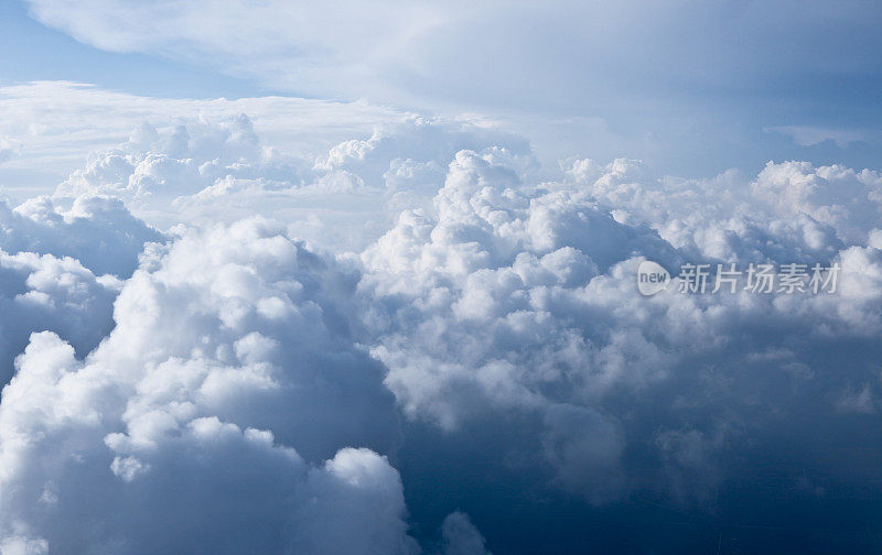 Cloudscape从上面