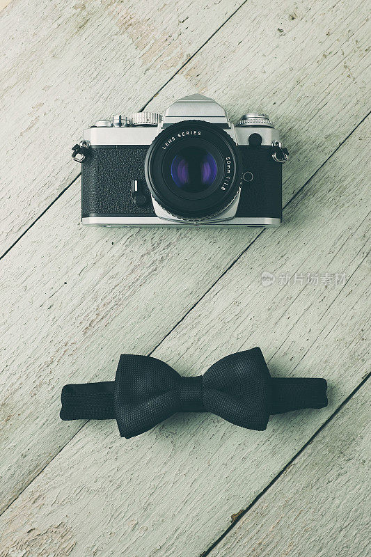 摄影机和领结