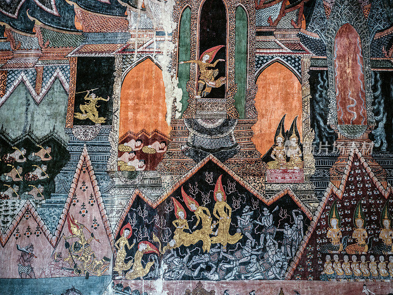 老挝琅勃拉邦的寺