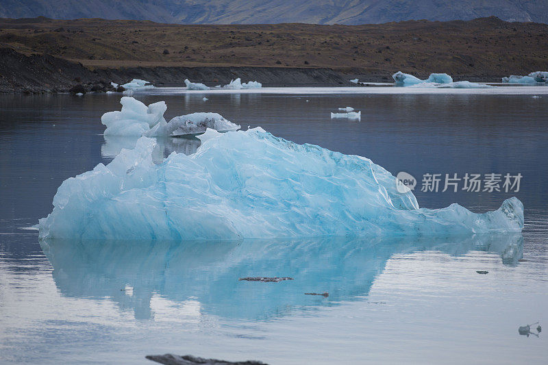 冰岛冰山jokulsarlon