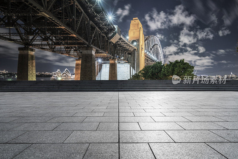 悉尼海港桥下的空地