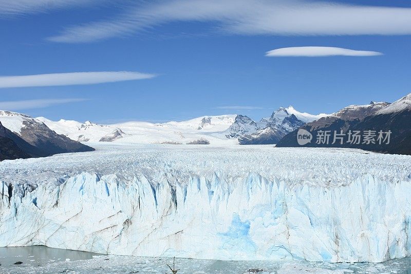 的冰山和浮冰