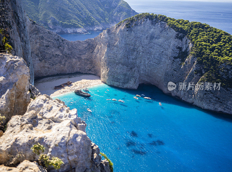 沉船的海滩