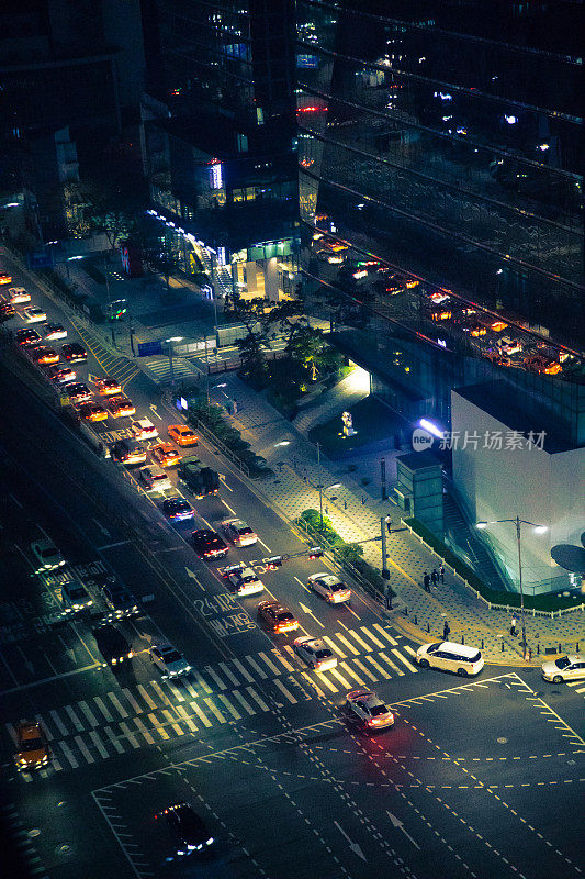 韩国的夜景