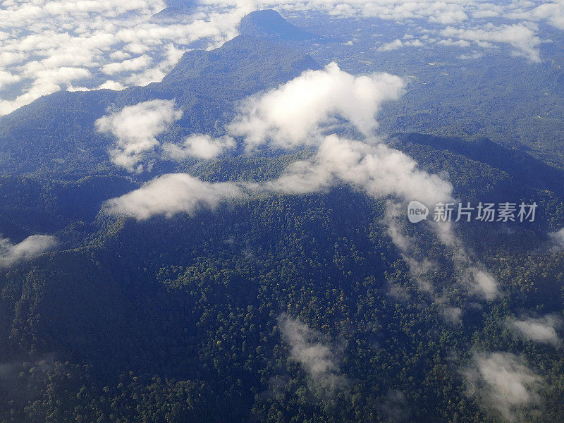 空中景观鸟瞰图