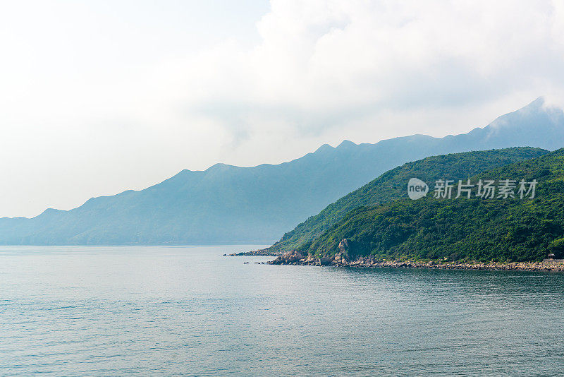 位于西贡的塔门或草岛海景