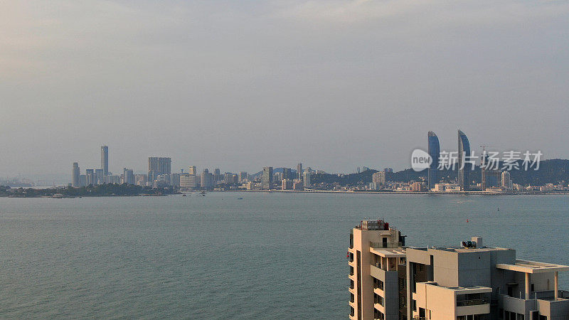 厦门海景，中国