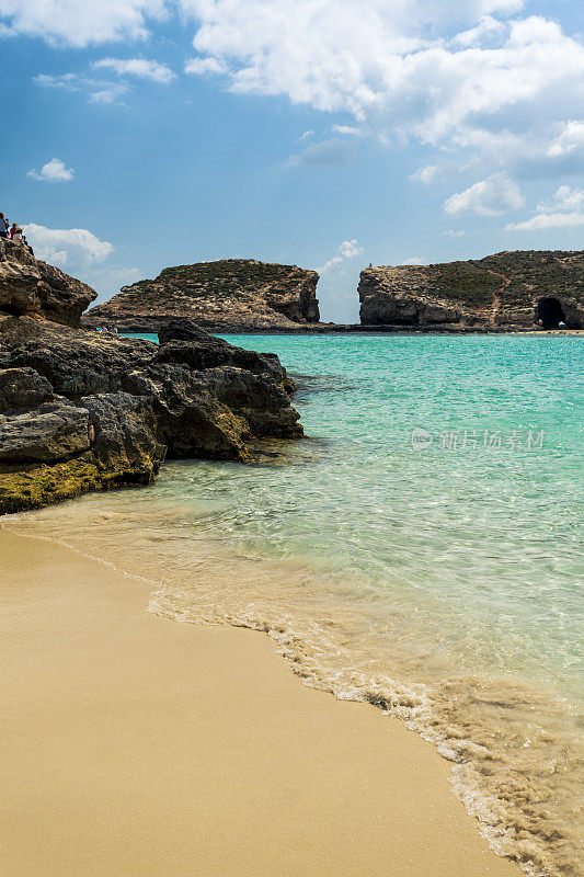 蓝色泻湖，Comino，马耳他