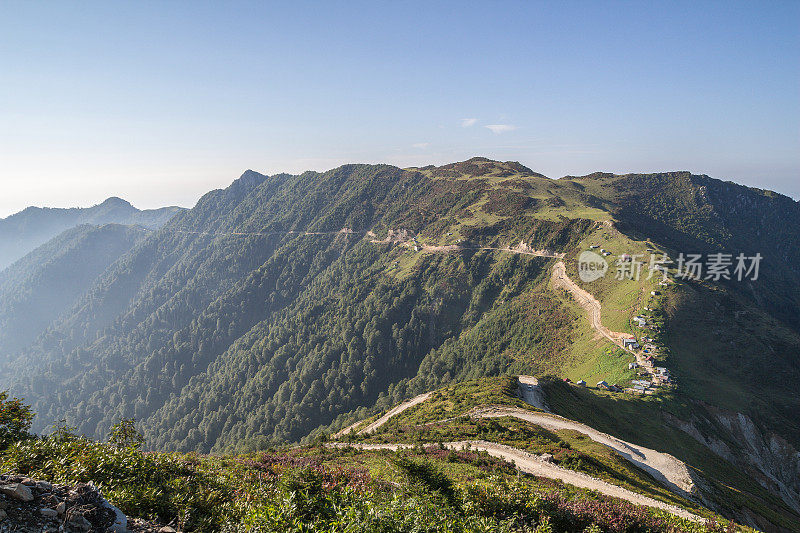 Koçdüzü高原的景色