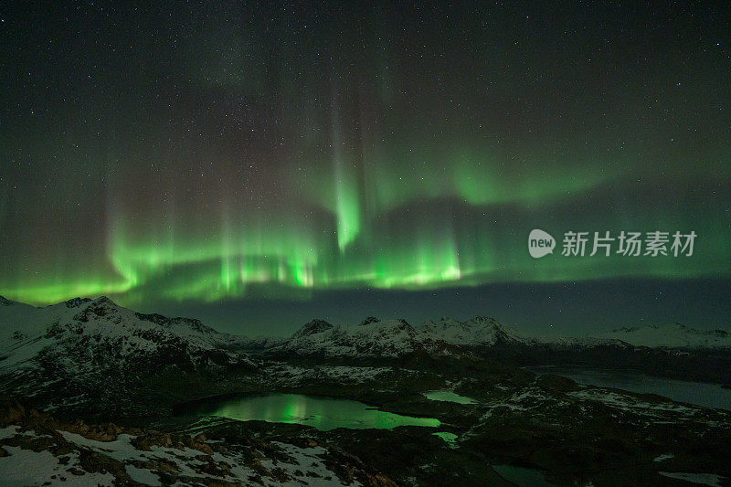 塔西拉克，格陵兰岛，北极光