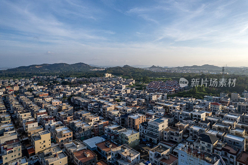 宜居绿色小镇的低层密集住宅