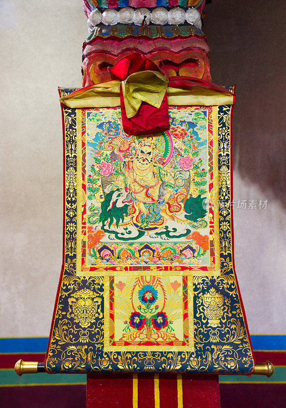 佛教唐卡、藏传佛教绘画或贴花