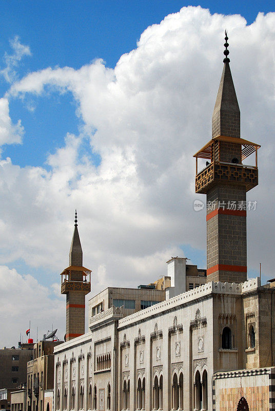 大马士革,叙利亚:Tankiz清真寺