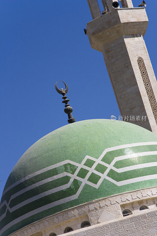 绿色清真寺圆顶
