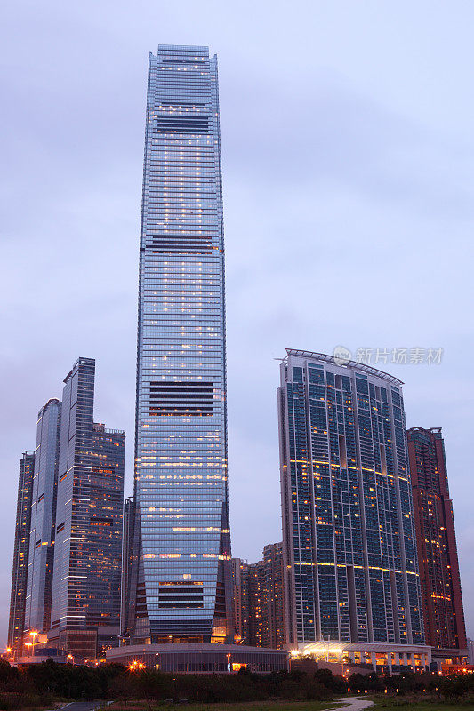 香港的摩天大楼