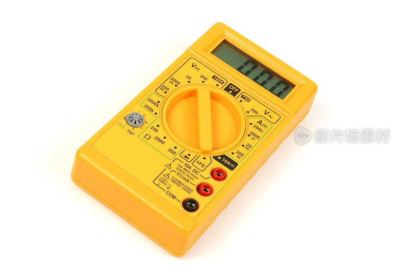 黄色数字电压表2