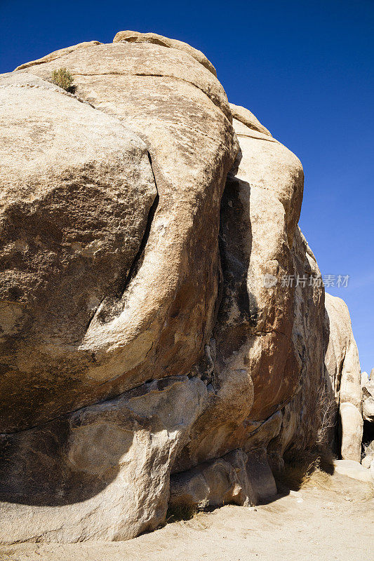 约书亚树国家公园隐藏山谷的岩石