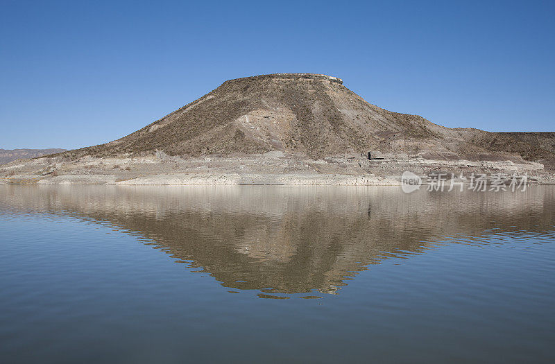 象丘湖州立公园的茶壶顶，NM，美国