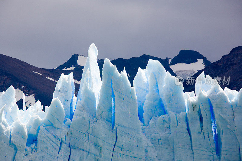 阿根廷巴塔哥尼亚佩里托莫雷诺冰川冰峰
