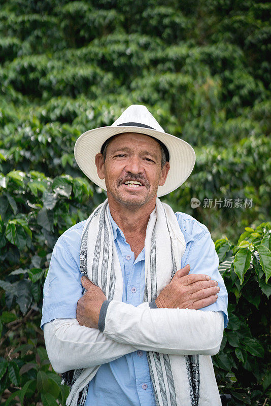 哥伦比亚咖啡农民