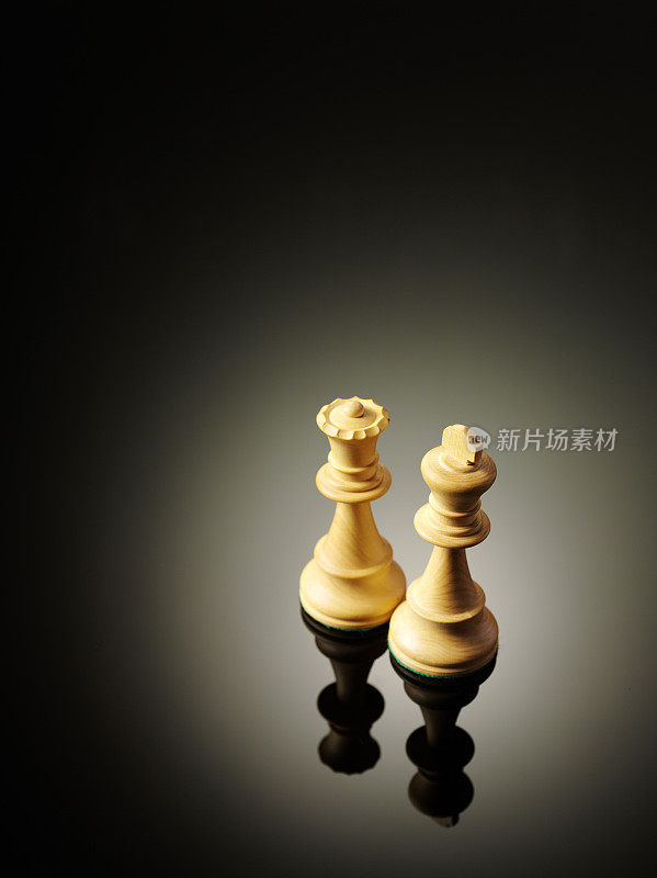 国际象棋国王和王后