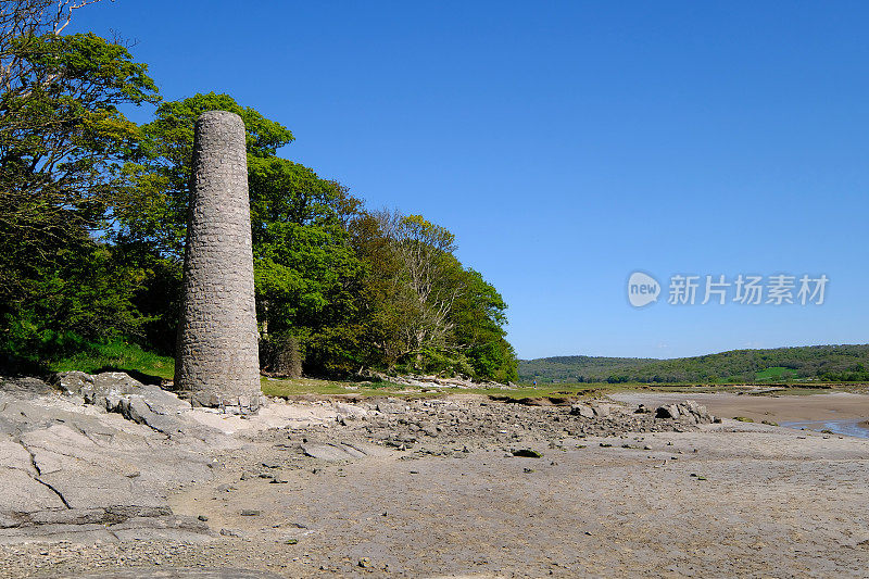 兰开夏郡工业革命时期的石灰窑