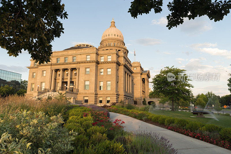 博伊西爱达荷州首府城市市中心国会大厦立法中心
