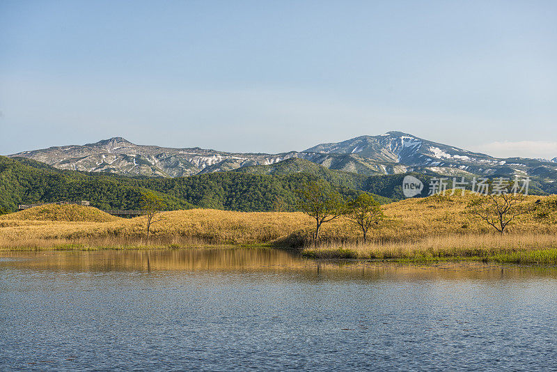 日本北海道延子湖