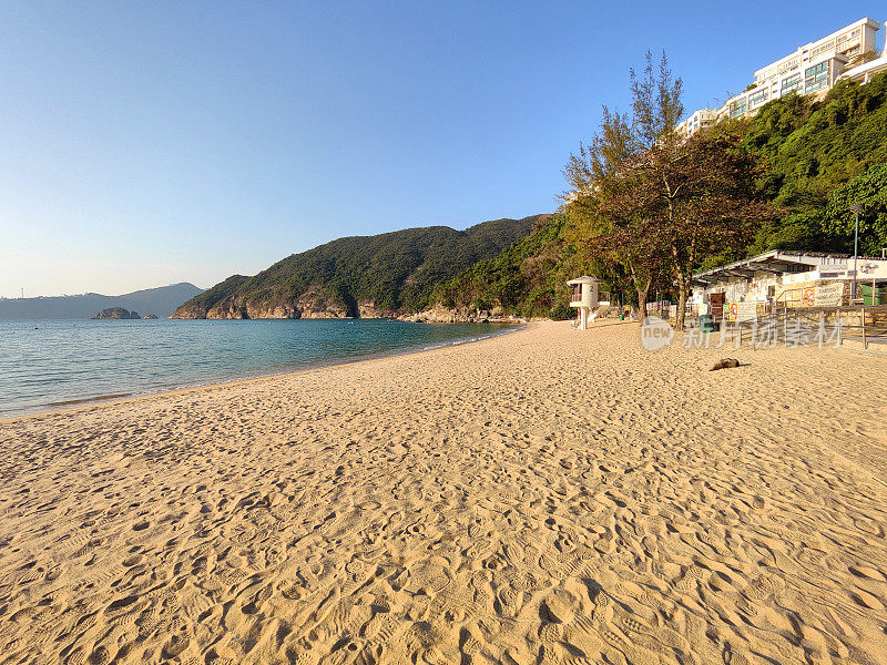 旺角海滩，香港