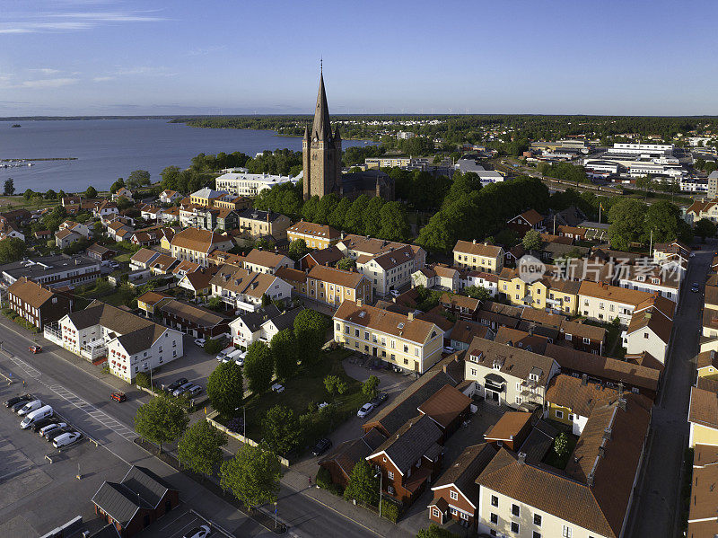 Mariestad在Västergötland，瑞典