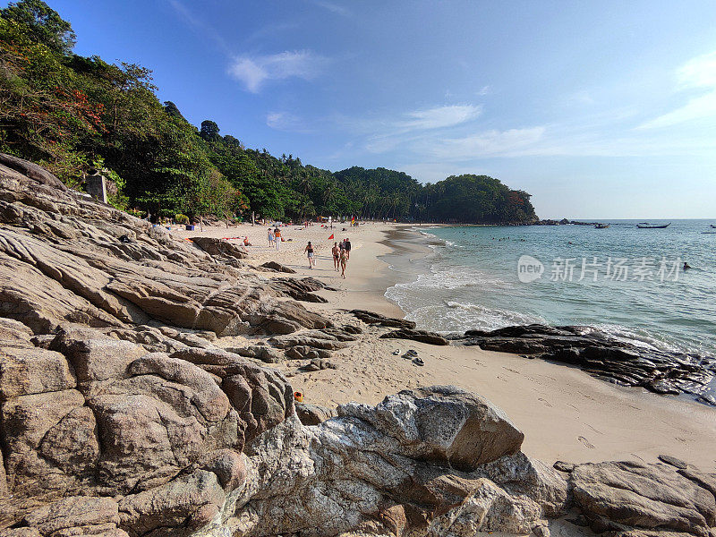 自由海滩，普吉岛，泰国