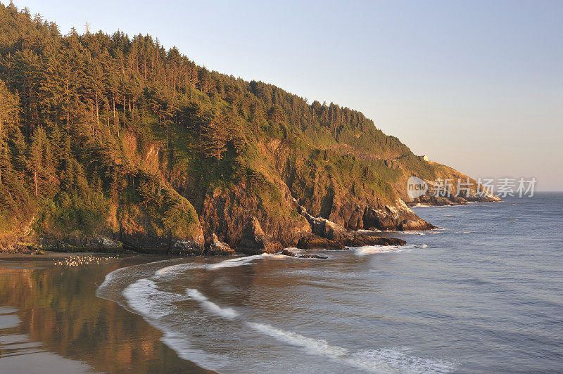 海克塔岬灯塔海岸