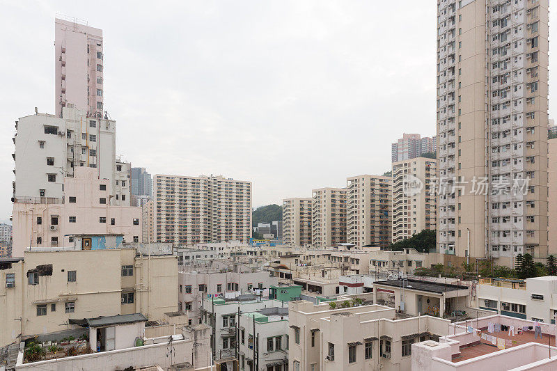 香港的住宅楼宇