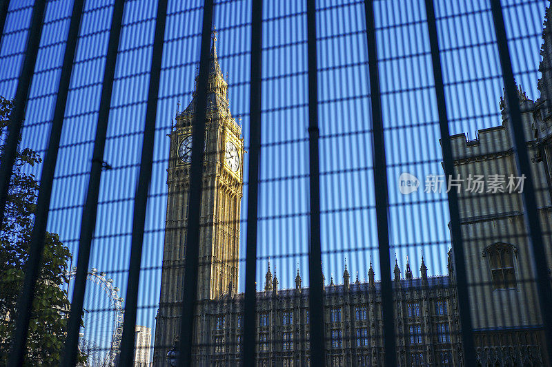 英国伦敦威斯敏斯特宫的大本钟