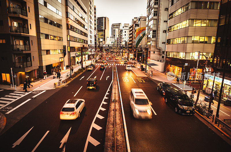 日本东京新宿商业区