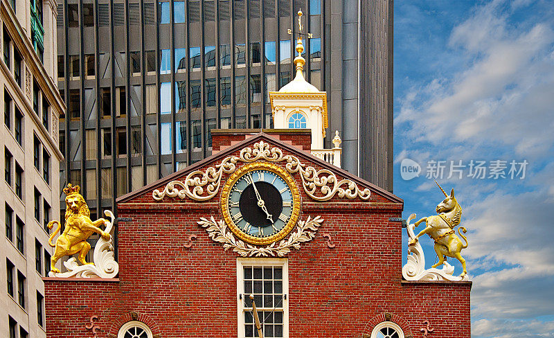 旧州议会大厦，波士顿