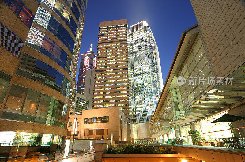 香港CBD著名的商业大厦