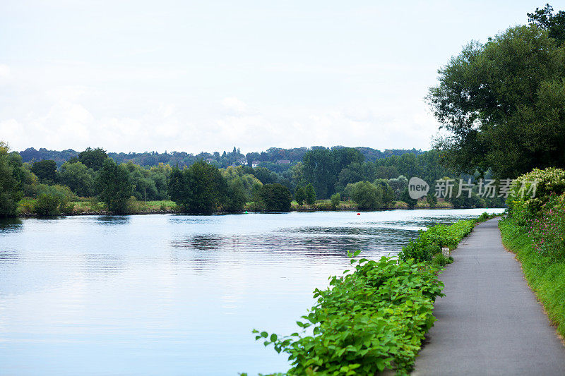 鲁尔河及下游路径Mülheim